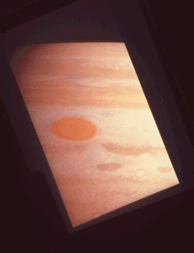 The Great Red Spot imaged by Pioneer 11