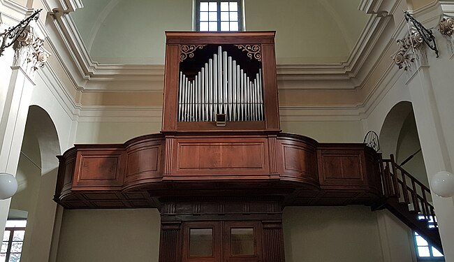 Pipe Organ in the Chiesa dell' Immacolata in Besazio, Switzerland