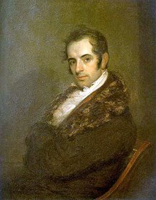 Portrait of Washington Irving by John Wesley Jarvis from 1809 (Source: Wikimedia)