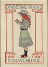 Reklamaffisch för utställningen "Education of Children", som hölls 1908 i Haag.