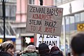 Čeština: Transparent proti vládnoucím strukturám při výročí dne 17. listopadu 2016 English: A protest sign during the Velvet revolution on 17th November 2016