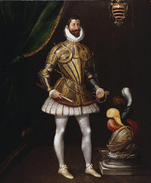 File:Previously attributed to Juan Pantoja de la Cruz (c. 1553-1608) - Portrait of a man believed to be Luis Mendes de Vasconcellos (1542-1623) - RCIN 405669 - Royal Collection.jpg