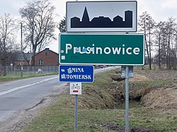 Skyline of Prusinowice