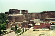 a iconical Qila Mubarak which was built by King Kanishka in 2nd CE century and is the location where the first Empress of India Razia Sultana was held captive[4]