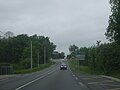 Route nationale 141, près d'Oradour-sur-Glane (juin 2006)