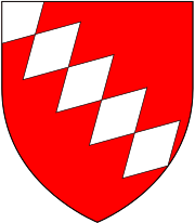 Arms of Sir Walter Raleigh Raleigh OfFardell Arms.svg