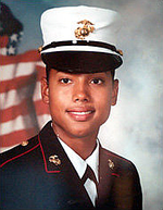 Corporal Ramona M. Valdez Ramona Valdez, USMC.png