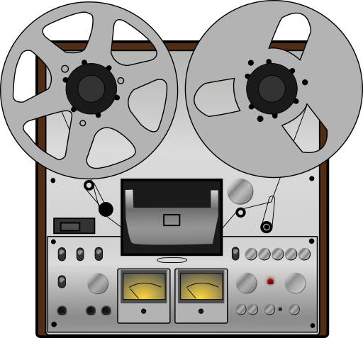 File:Reel to reel tape recorder.svg - Wikimedia Commons