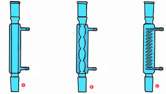 Tube réfrigérant sans évacuation de la condensation, 1 l