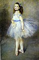 『踊り子』(1874) ピエール＝オーギュスト・ルノワール