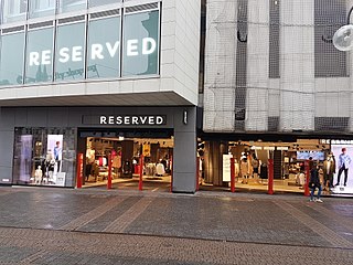 <span class="mw-page-title-main">Reserved</span> Clothing retailer based in Gdańsk