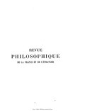 Миниатюра для Файл:Ribot - Revue philosophique de la France et de l’étranger, tome 37.djvu