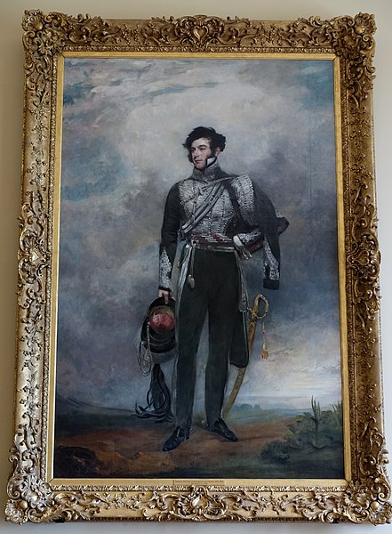 File:Richard, 2nd Duke of Buckingham and Chandos, by John Jackson, 1830, oil on canvas - Stowe House - Buckinghamshire, England - DSC07217.jpg