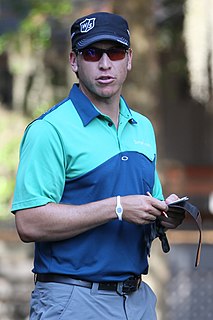 Ricky Barnes American professional golfer