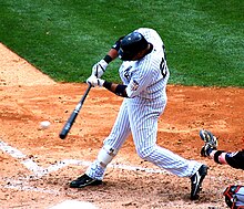 Now Batting (2nd) for the Yankees, Number 24, Robinson Cano