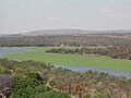 Roodeplaat Dam Waterhyacint van watertoren DSCN4904.JPG