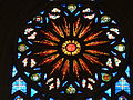 Окно-роза базилики Святого Николая в Сен-Никола-де-Пор
