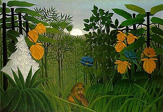Henri Rousseau, Il pasto del leone, c.  1907