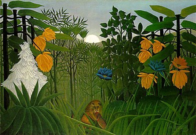 Henri Rousseau, The Repast of the Lion, 1907