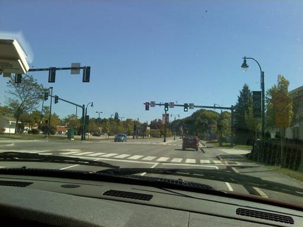 SR 25 eastbound in Westbrook