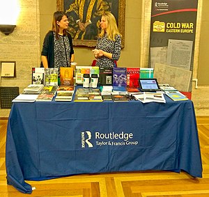 Routledge stand at Senate House History Day 2018.jpg