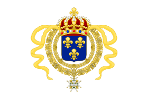 Royal Standard of King Louis XIV.svg