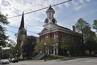 RutlandVT CourthouseAndBaptistChurch