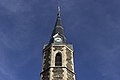 Clocher de l'église de Sérézin-du-Rhône.}}