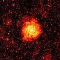Aufnahme im fernen Infrarot (250 µm) durch das Herschel-Weltraumteleskop