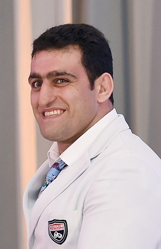 <span class="mw-page-title-main">Sabah Shariati</span> Azerbaijani Greco-Roman wrestler