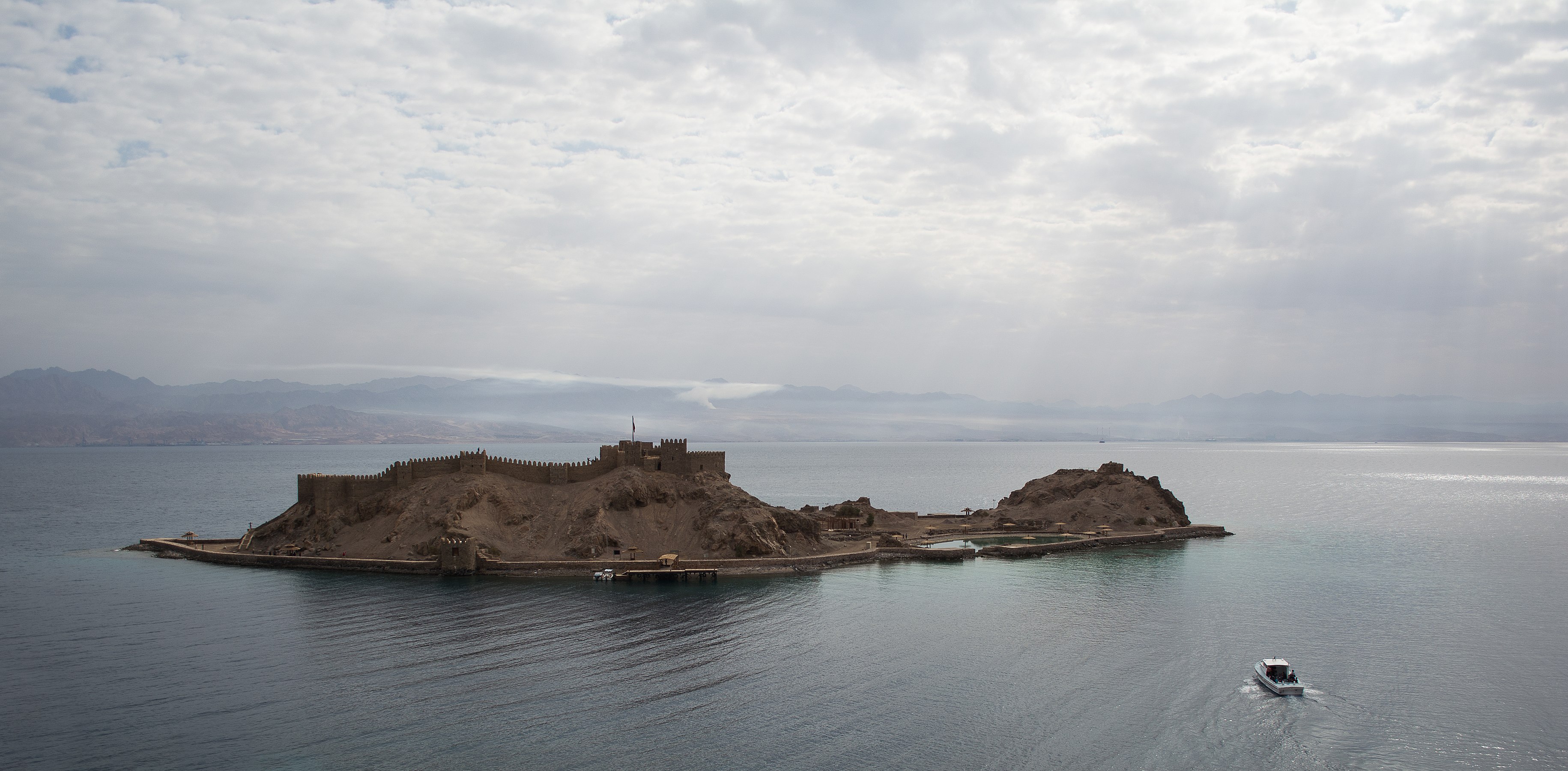 Salah El Din fortress on Pharaoh island, Berlin by Abdozaghloul