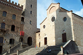 Illustrativt billede af artiklen Collegiate Church of San Gimignano