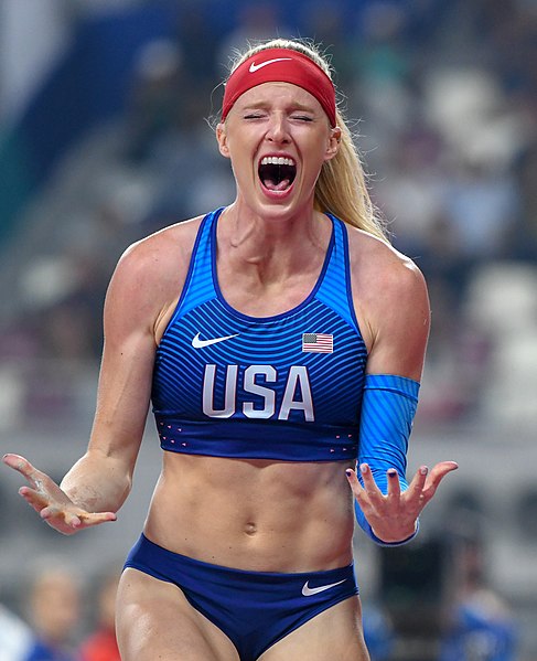 File:Sandi Morris at Doha 2019 (cropped).jpg