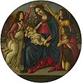 Sandro Botticelli (1444-1445-1510) (studio of) - The Virgin and Child with Saint John and Two Angels - NG226 - National Gallery.jpg