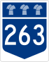 Highway 263 shield