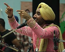 Satinder Sartaaj 2016'da Punjabi Üniversitesi'nde