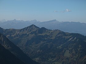 Uitzicht op de Schnippenkopf vanaf de Isseler