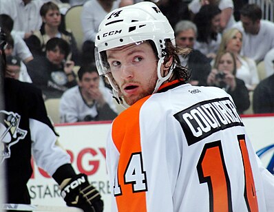 Sean Couturier has been playing for the Flyers since the 2011–12 season