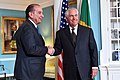 Sekreter Tillerson ve Brezilya Dışişleri Bakanı Nunes Washington'daki Görüşmeden Önce Fotoğrafını Çekti (34209353244) .jpg