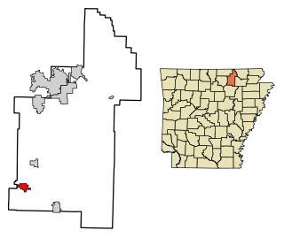<span class="mw-page-title-main">Sidney, Arkansas</span> Town in Arkansas, United States