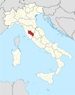 Provincia de Siena - Localizazion