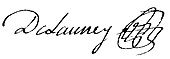 signature de Jean-Baptiste Delauney