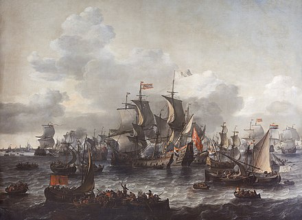 The Battle on the Zuiderzee.