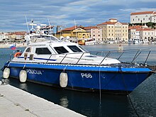 Slovenian patrol boat P-66 in Piran. SloColnP66.JPG