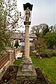 Column with statue of the Virgin Mary