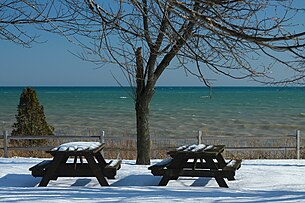 Snowy picnic tables in Alaska Wisconsin.jpg