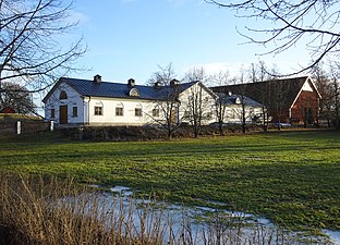 Ladugården och stall.