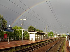 Vue vers Paris-Nord.