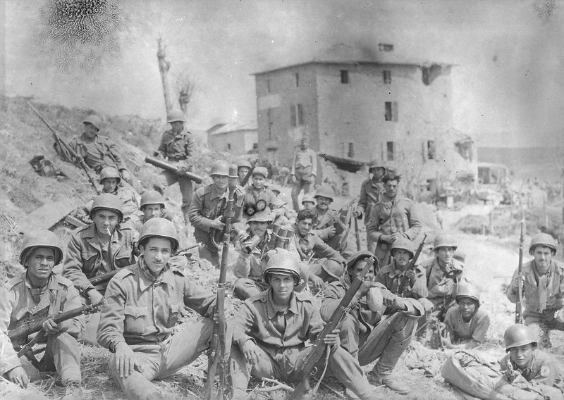 File:Soldados da Força Expedicionária Brasileira na Itália durante a II Guerra Mundial.tif