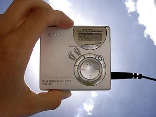 Minidisc (MD) är ett magneto-optiskt digitalt lagringsmedium som utvecklades av Sony, med ambitionen att ersätta kassettbandet för ljudbruk samt disketten som datalagringsmedium.